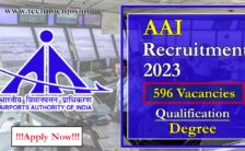 AAI Notification 2023 – Applying for the 596 Junior Executive Posts | Apply Online