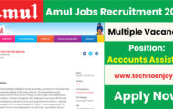 Amul Notification 2022 – Applying for the Various Assistant posts | Apply Online