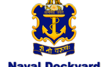 Naval Dockyard Notification 2023 – Applying for the 275 Technician Posts | Apply Online